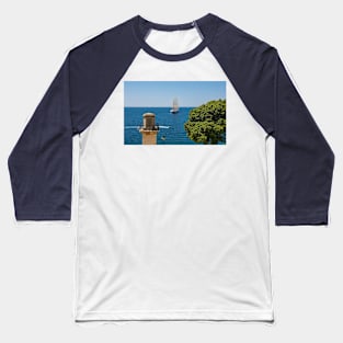 Lighthouse in Rovinj, Croatia Baseball T-Shirt